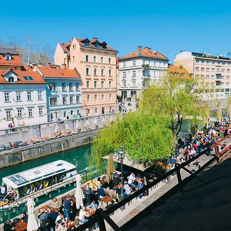 Apartmán Riverside Mescanka Lublaň